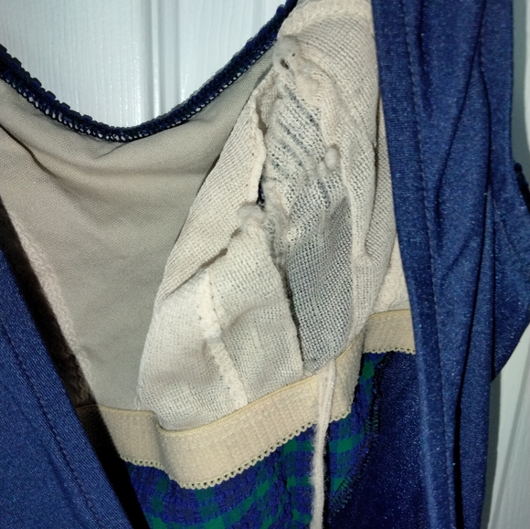 Vintage Pacific Connections Bathing suit sporty Plaid EUC Size M/L - Picture 5 of 5